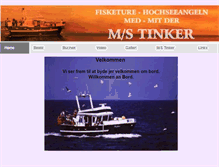 Tablet Screenshot of fisketur.com